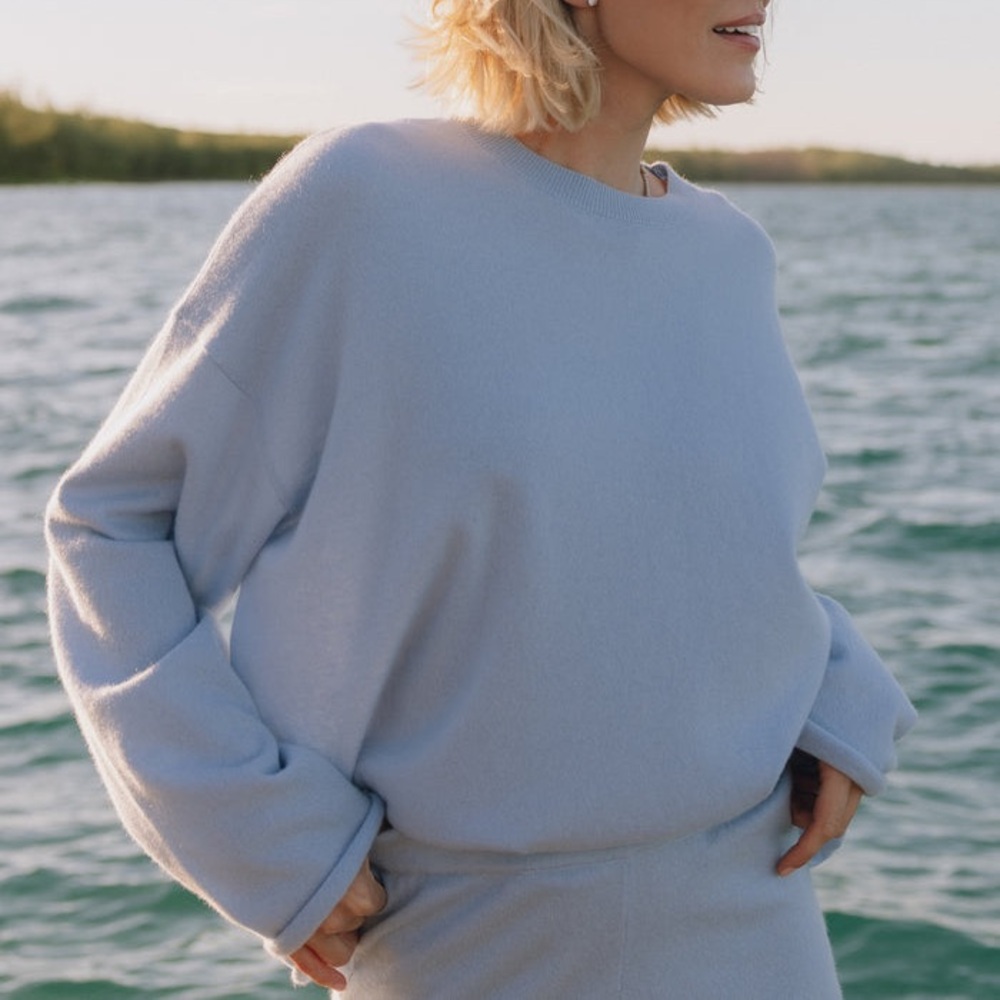 Daily Drills Cashmere Sweater Short Set NWT